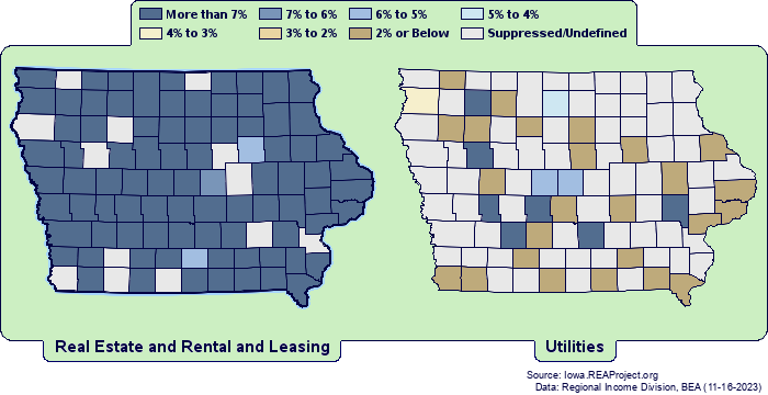 Employment Growth by County